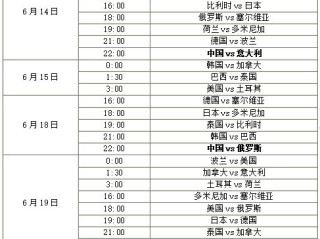 2026女排赛事烽火再燃，最新赛程时间表与看点前瞻